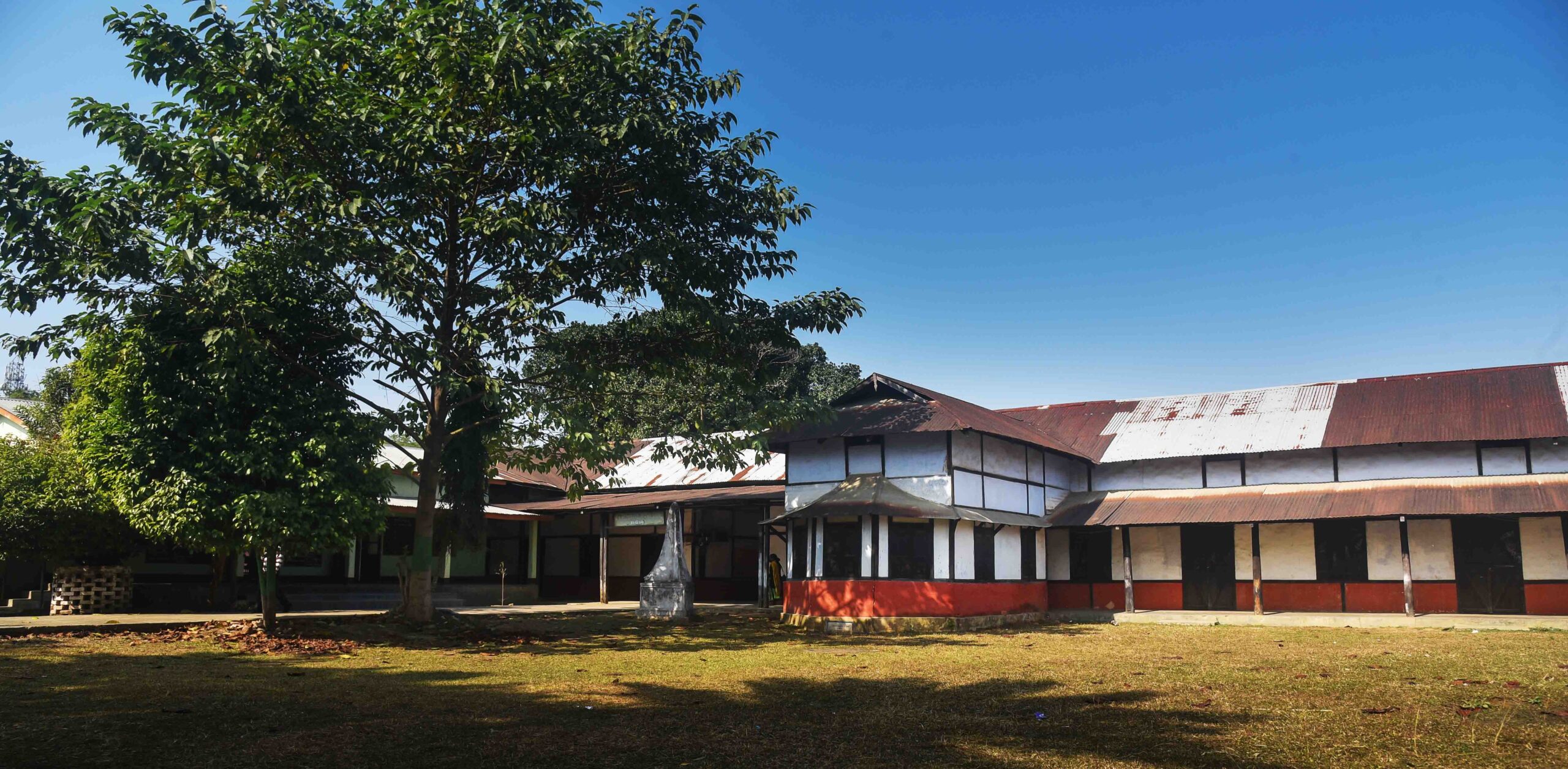 The Old School Building whose Foundation Stone was Laid by Lokapriya Gopinath Bordoloi